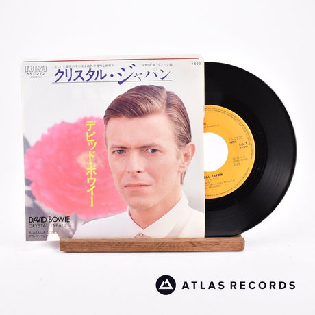 David Bowie クリスタル・ジャパン = Crystal Japan 7" Vinyl Record - Front Cover & Record