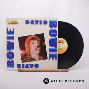 David Bowie David Bowie LP Vinyl Record - Front Cover & Record