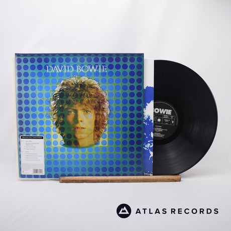 David Bowie David Bowie LP Vinyl Record - Front Cover & Record