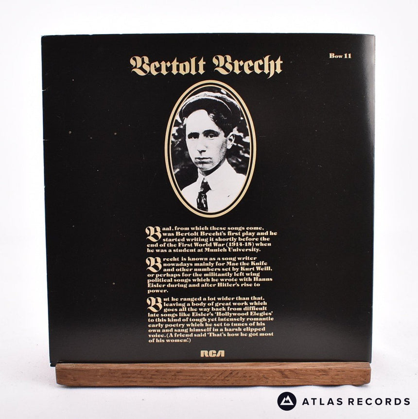 David Bowie - David Bowie In Bertolt Brecht's Baal - 7" EP Vinyl Record - EX/EX