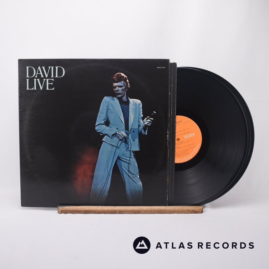 David Bowie - David Live - A-1E B-1E C-1E D-2E 2 x LP Vinyl Record - VG/VG+