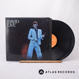 David Bowie David Live 2 x LP Vinyl Record - Front Cover & Record