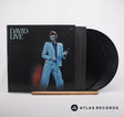 David Bowie David Live 2 x LP Vinyl Record - Front Cover & Record