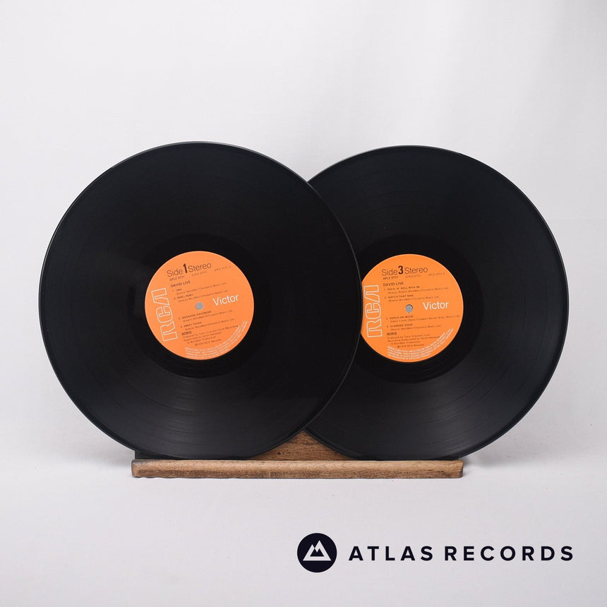 David Bowie - David Live - A-1E B-1E C-1E D-2E 2 x LP Vinyl Record - VG/VG+