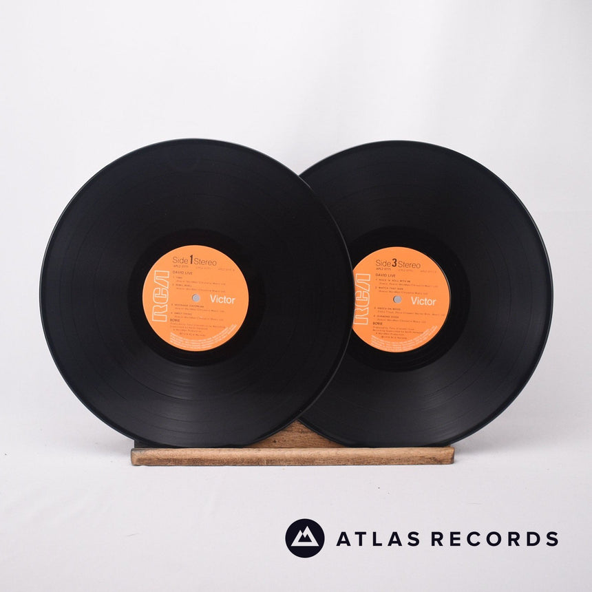 David Bowie - David Live - Repress Gatefold 2 x LP Vinyl Record - EX/EX