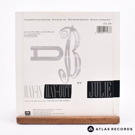 David Bowie - Day-In Day-Out - 7" Vinyl Record - EX/EX