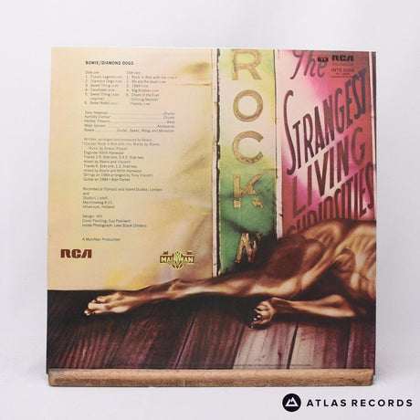 David Bowie - Diamond Dogs - Reissue LP Vinyl Record - EX/EX