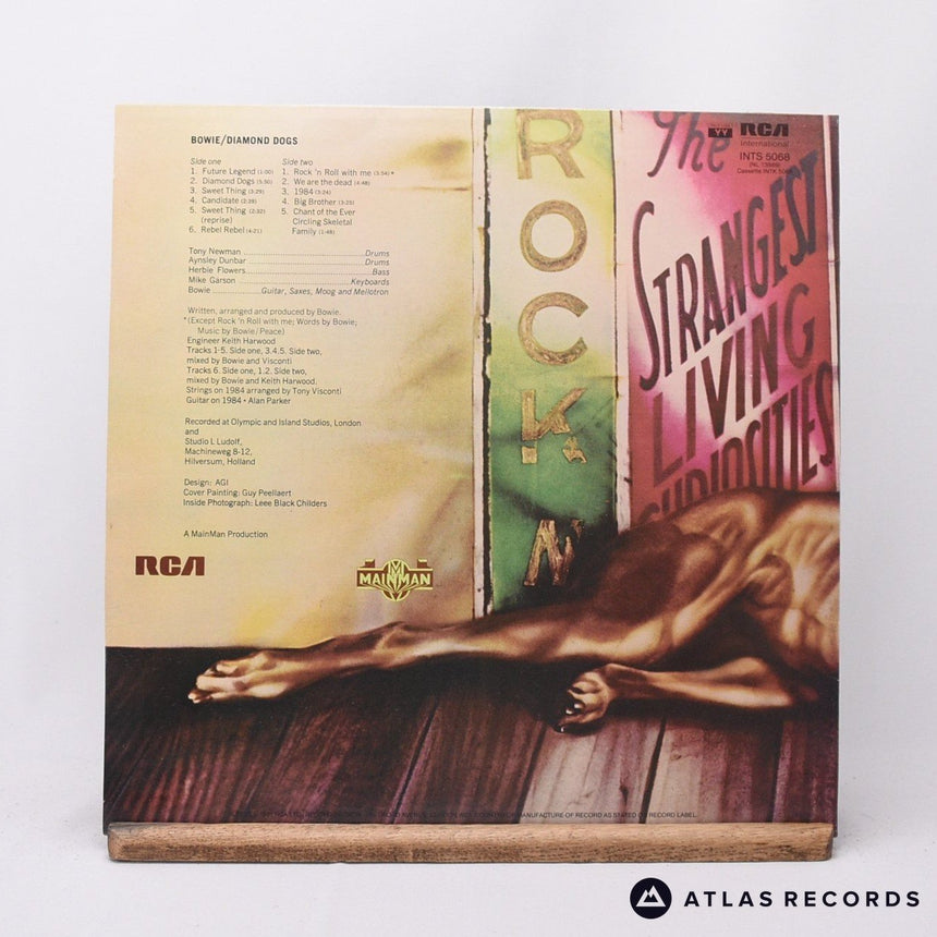 David Bowie - Diamond Dogs - Reissue LP Vinyl Record - EX/EX