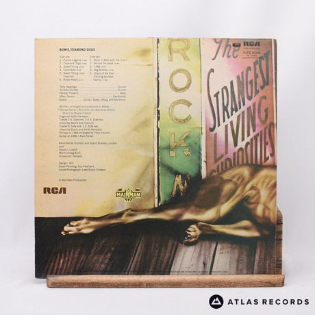 David Bowie - Diamond Dogs - Poster Reissue A-4 B-1 LP Vinyl Record - VG+/EX