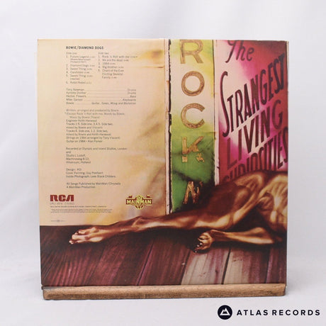 David Bowie - Diamond Dogs - Reissue Stereo LP Vinyl Record - EX/EX