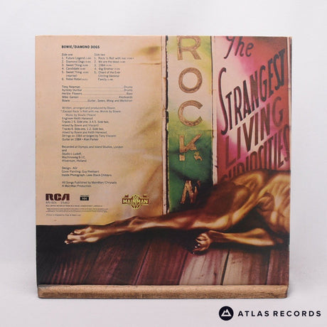 David Bowie - Diamond Dogs - A-1oly B-6E LP Vinyl Record - VG+/VG+