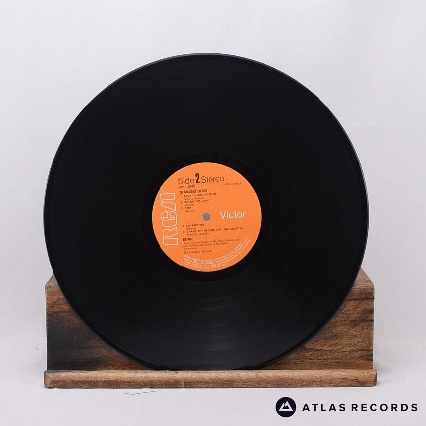 David Bowie - Diamond Dogs - Gatefold A-1E B-4E LP Vinyl Record - EX/VG+