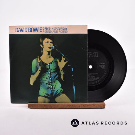 David Bowie Drive-In Saturday 7" Vinyl Record - Front Cover & Record