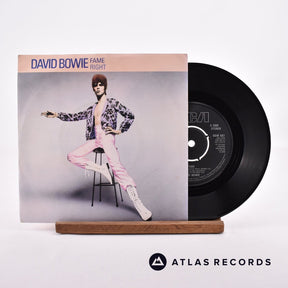 David Bowie Fame 7" Vinyl Record - Front Cover & Record