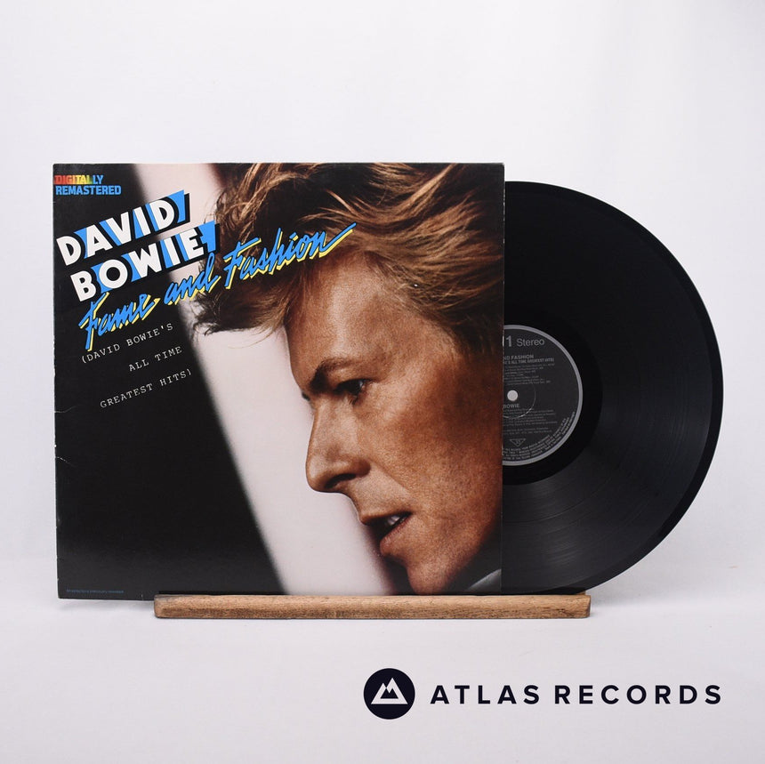 David Bowie Fame And Fashion LP Vinyl Record - Front Cover & Record