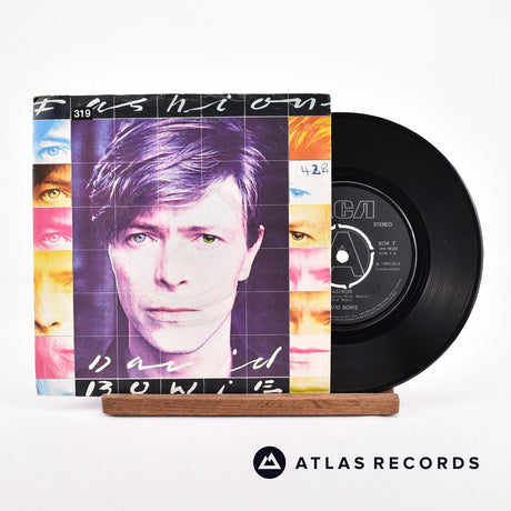 David Bowie Fashion 7" Vinyl Record - Front Cover & Record