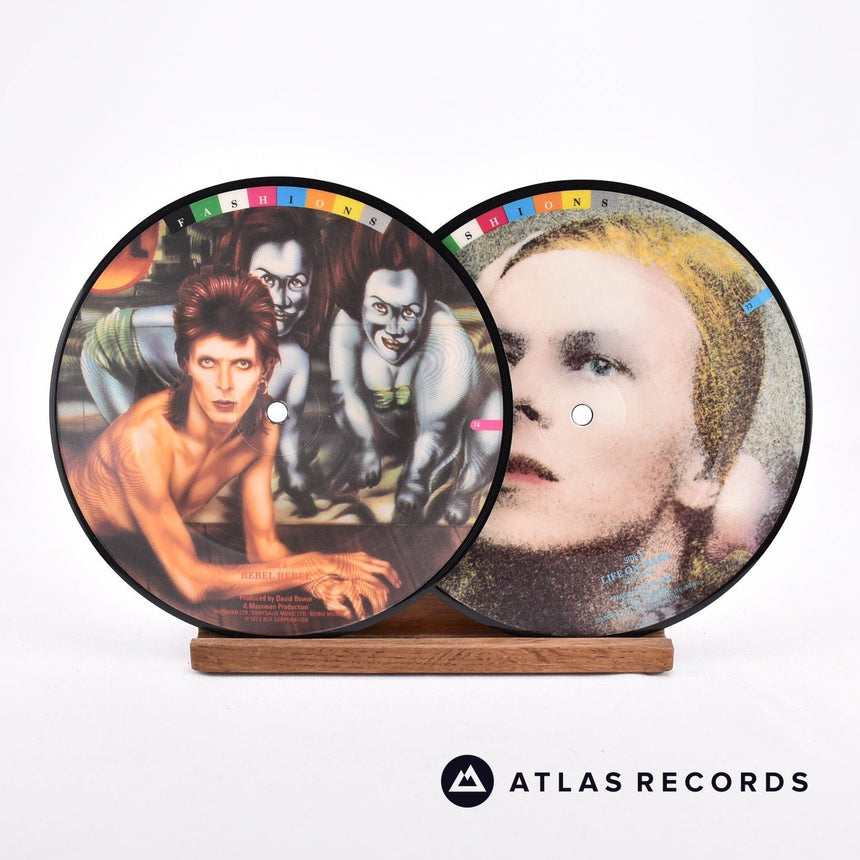 David Bowie - Fashions - Picture Disc 10 x 7" Vinyl Record - VG/VG+