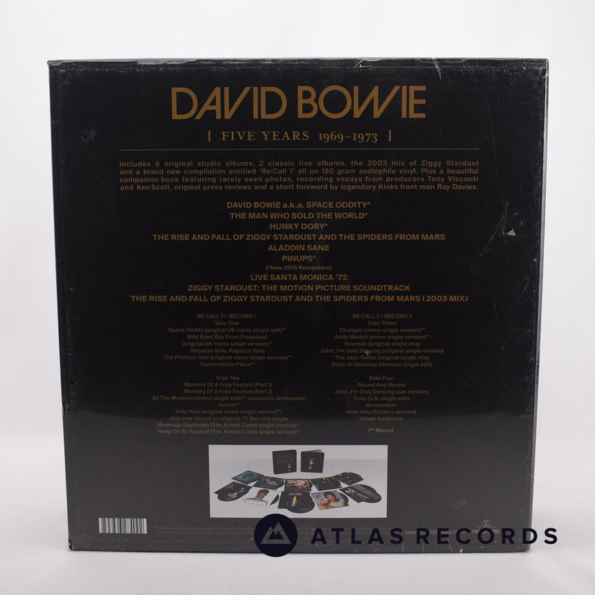 David Bowie - [Five Years 1969 - 1973] - 13 x LP Box Set Vinyl Record