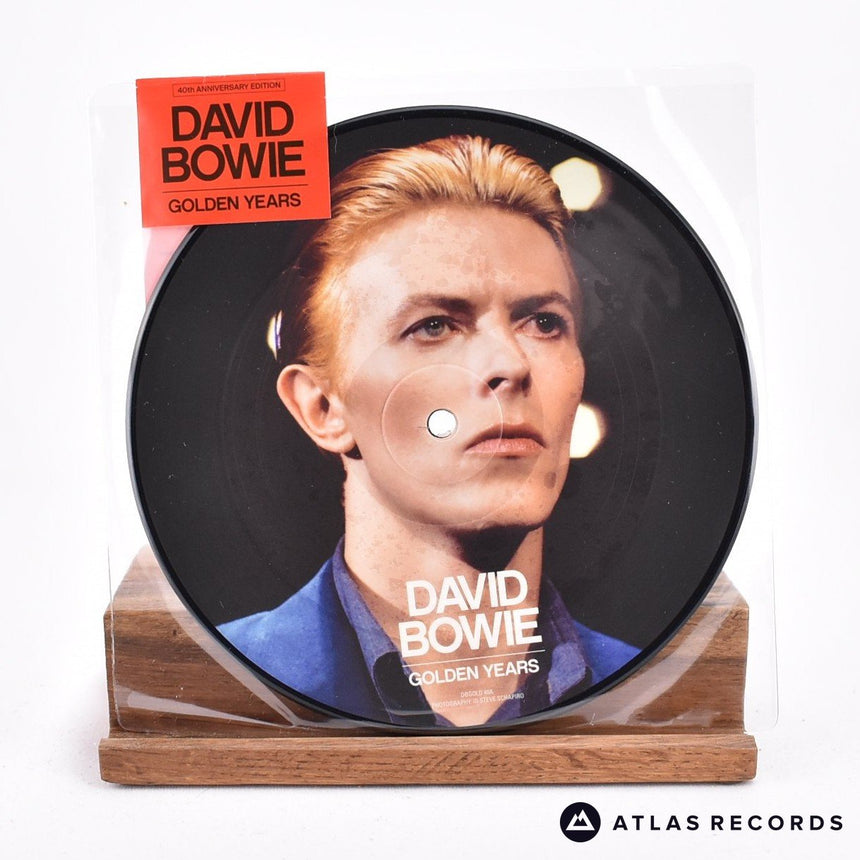David Bowie Golden Years 7" Vinyl Record - Front Cover & Record