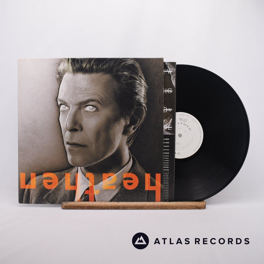 David Bowie Heathen LP Vinyl Record - Front Cover & Record