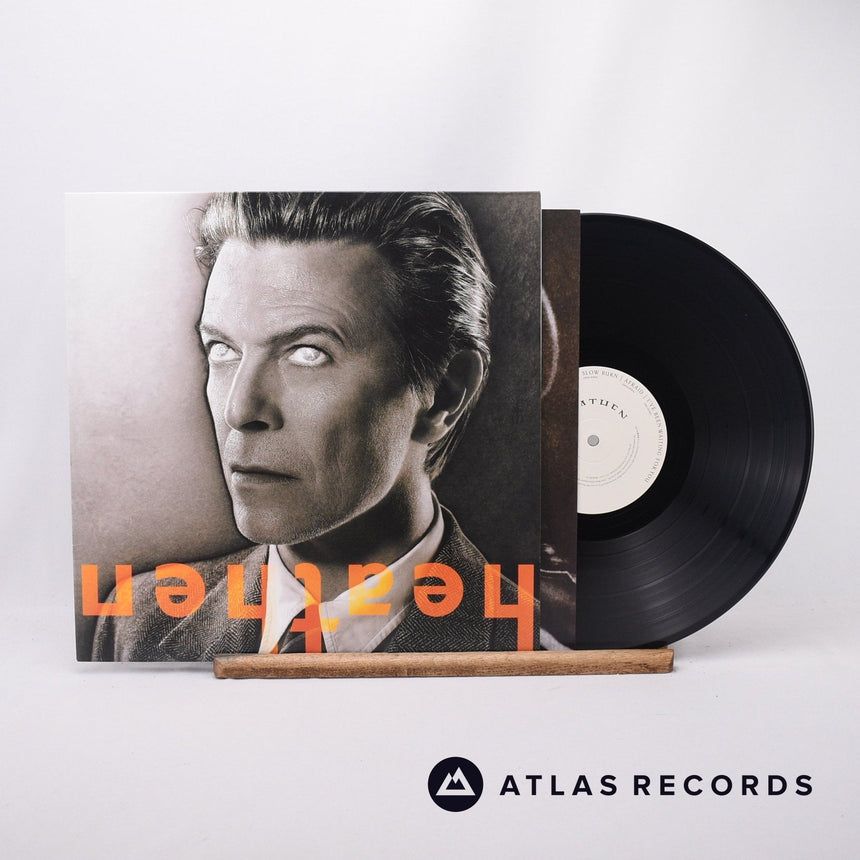David Bowie Heathen LP Vinyl Record - Front Cover & Record