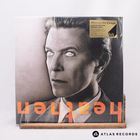 David Bowie Heathen LP Vinyl Record - Front Cover & Record