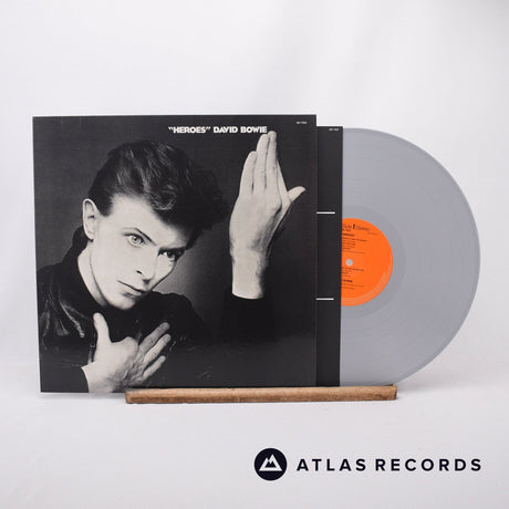 David Bowie "Heroes" LP Vinyl Record - Front Cover & Record
