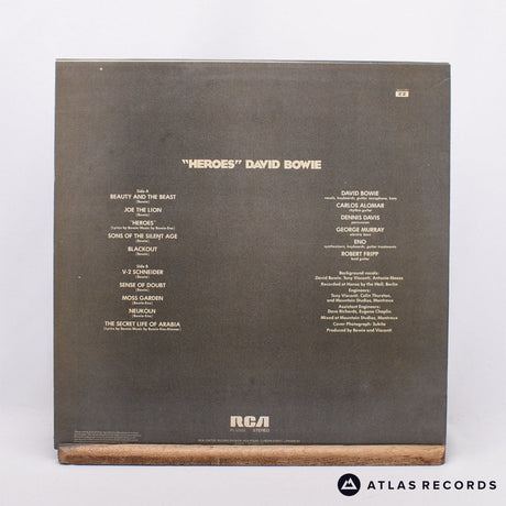 David Bowie - "Heroes" - A-1 B-5E LP Vinyl Record - EX/EX