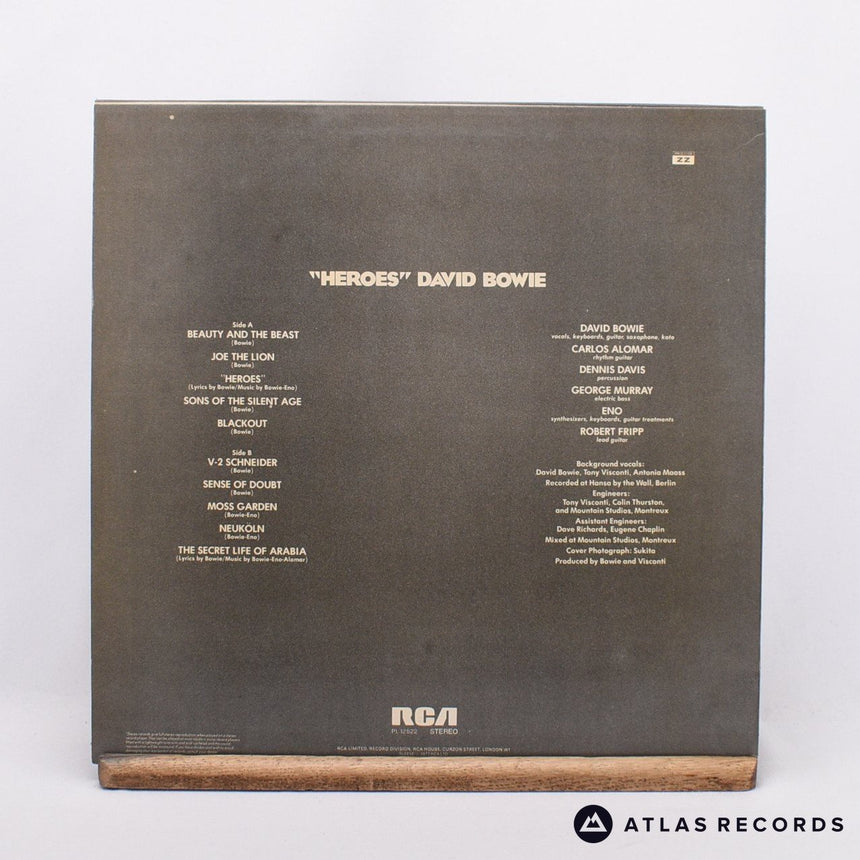 David Bowie - "Heroes" - A-1 B-5E LP Vinyl Record - EX/EX
