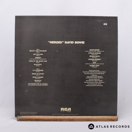 David Bowie - "Heroes" - First Press Insert A-3E B-5E LP Vinyl Record - VG/VG+