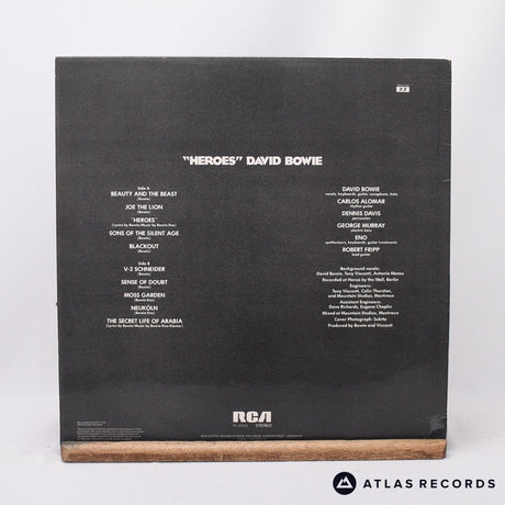 David Bowie - "Heroes" - Italy LP Vinyl Record - VG+/VG+