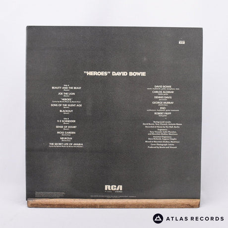 David Bowie - "Heroes" - A-1 B-5E LP Vinyl Record - EX/EX