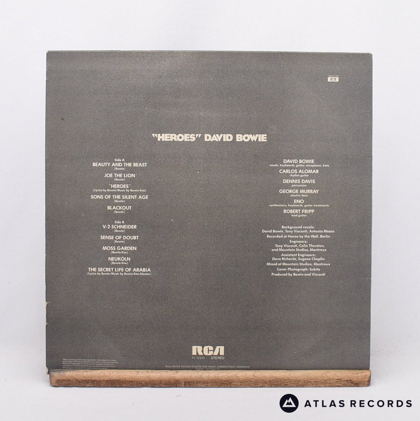 David Bowie - "Heroes" - A-3E B-5E LP Vinyl Record - VG+/VG