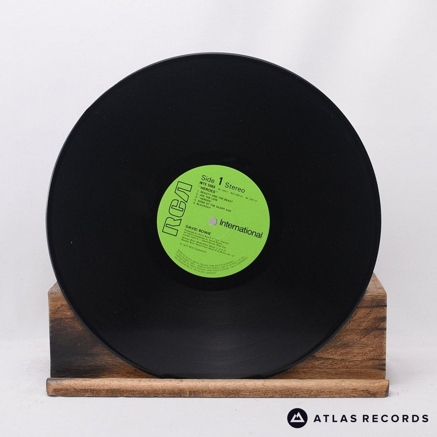 David Bowie - "Heroes" - Bilbo Reissue A-3 B-5 LP Vinyl Record - VG+/EX