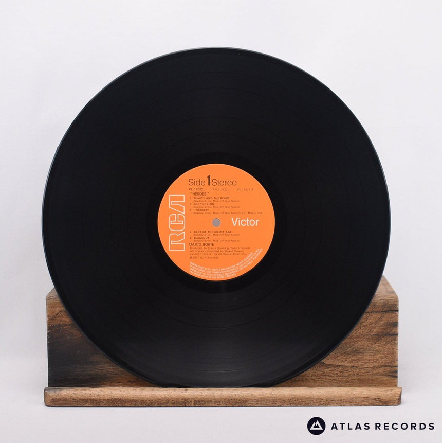 David Bowie - "Heroes" - A-3E B-6E LP Vinyl Record - VG+/EX