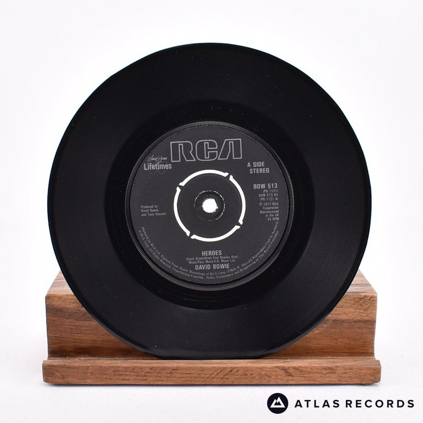 David Bowie - Heroes - Reissue 7" Vinyl Record - VG/VG+