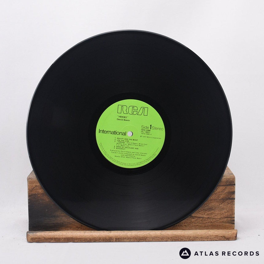 David Bowie - "Heroes" - Bilbo Reissue LP Vinyl Record - VG+/EX