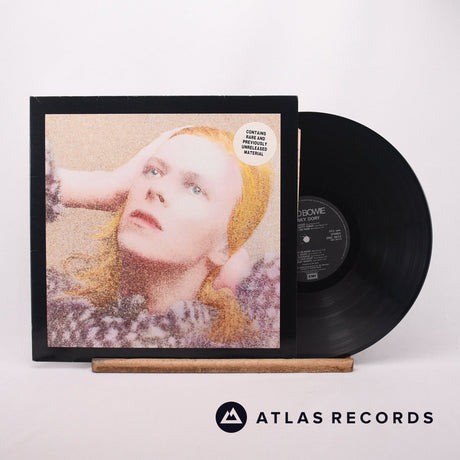 David Bowie Hunky Dory LP Vinyl Record - Front Cover & Record