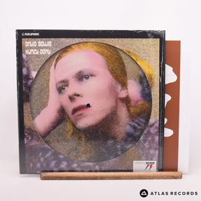 David Bowie Hunky Dory LP Vinyl Record - Front Cover & Record