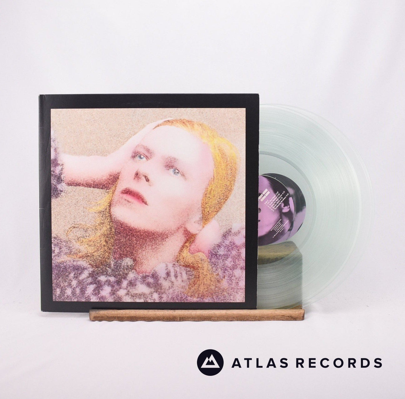 David Bowie Hunky Dory 2 x LP Vinyl Record - Front Cover & Record