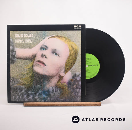 David Bowie Hunky Dory LP Vinyl Record - Front Cover & Record