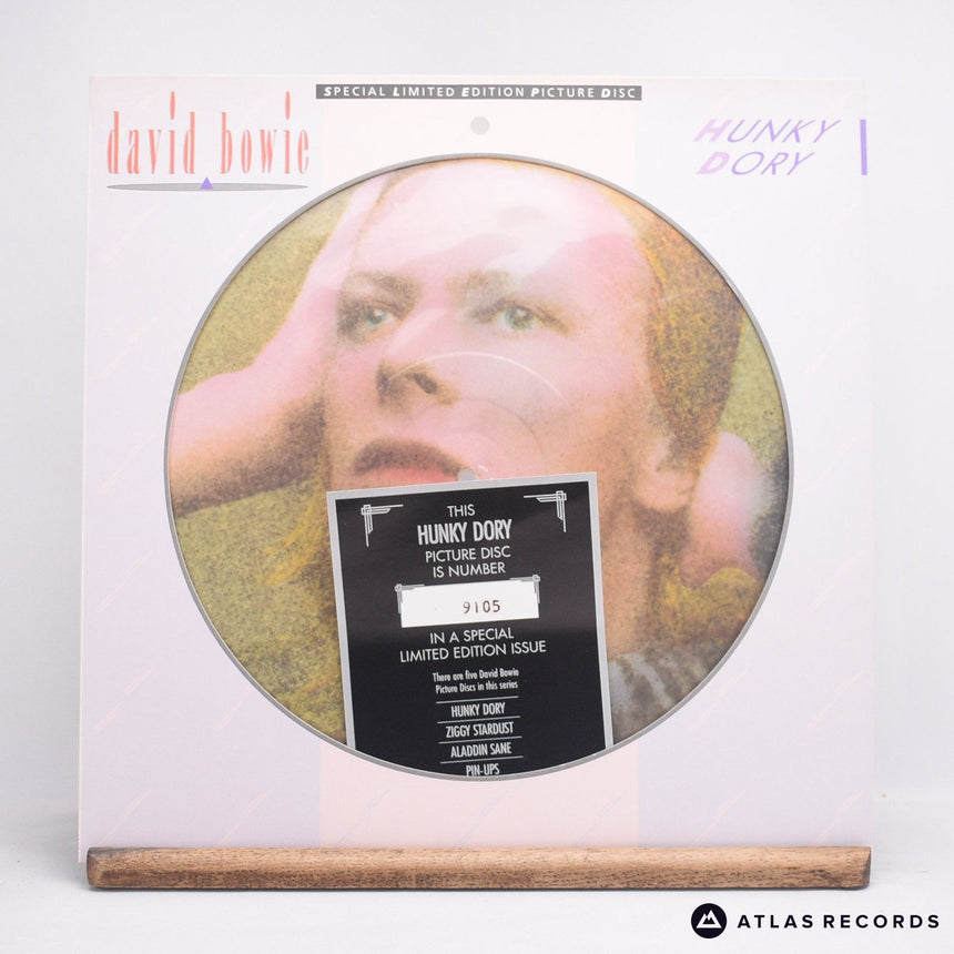 David Bowie Hunky Dory LP Vinyl Record - Front Cover & Record