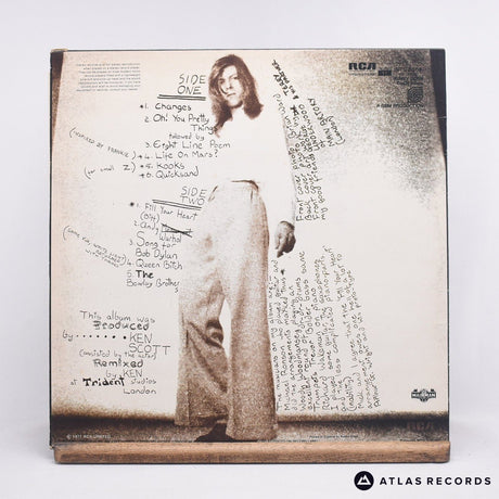 David Bowie - Hunky Dory - Reissue A-3 B-2 LP Vinyl Record - VG+/EX