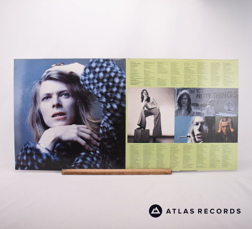 David Bowie - Hunky Dory - Reissue A-1 B-3 LP Vinyl Record - EX/EX