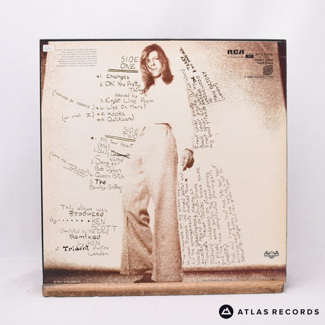 David Bowie - Hunky Dory - Reissue A-1 B-1 LP Vinyl Record - VG+/EX