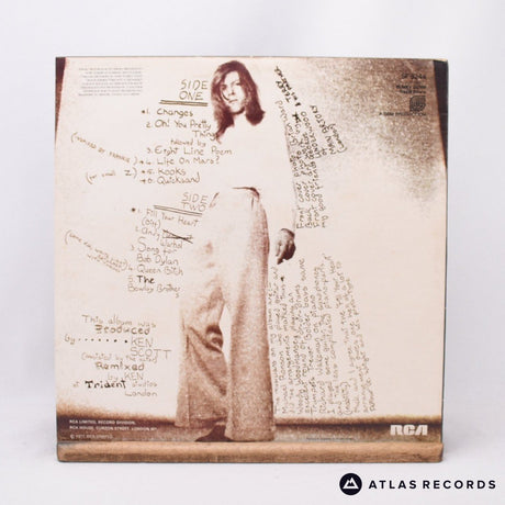 David Bowie - Hunky Dory - Reissue Repress 4E 3E LP Vinyl Record - VG+/VG+