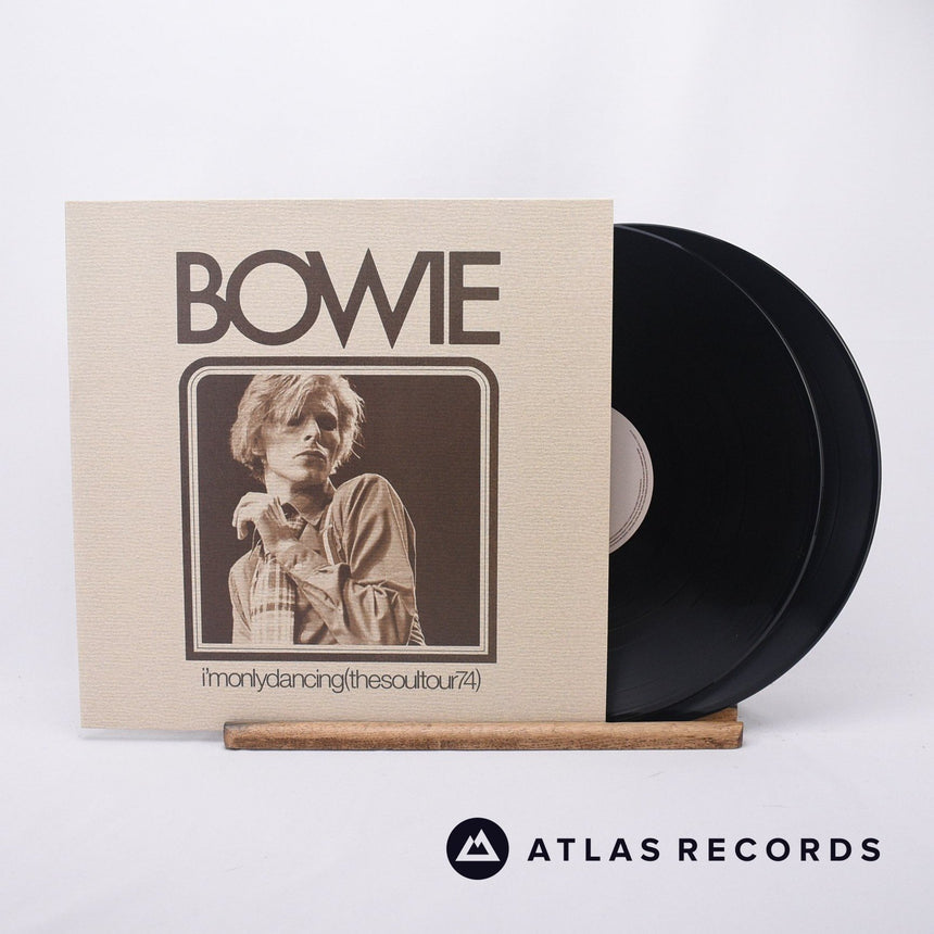 David Bowie I'm Only Dancing 2 x LP Vinyl Record - Front Cover & Record