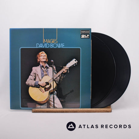 David Bowie Images 2 x LP Vinyl Record - Front Cover & Record
