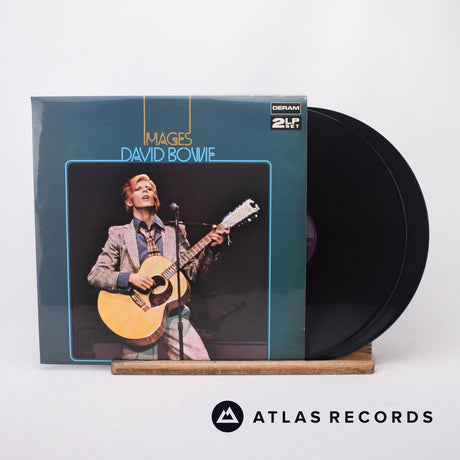 David Bowie Images 2 x LP Vinyl Record - Front Cover & Record