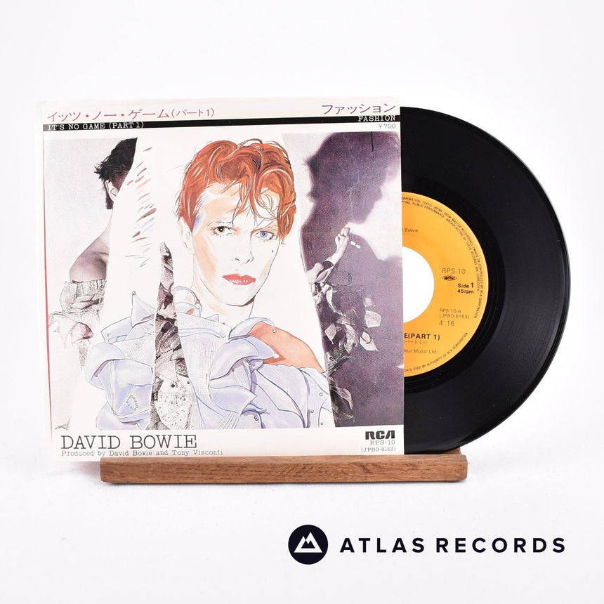 David Bowie It's No Game 7" Vinyl Record - Front Cover & Record